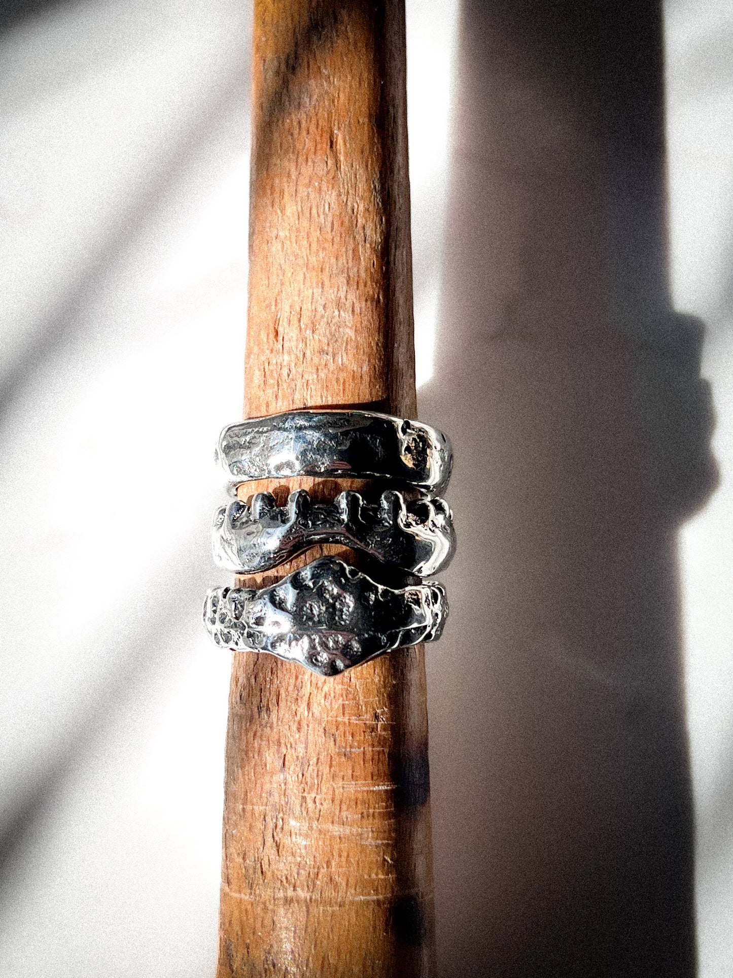 Crown Ring - Handmade Sterling Silver Statement ring, Unisex