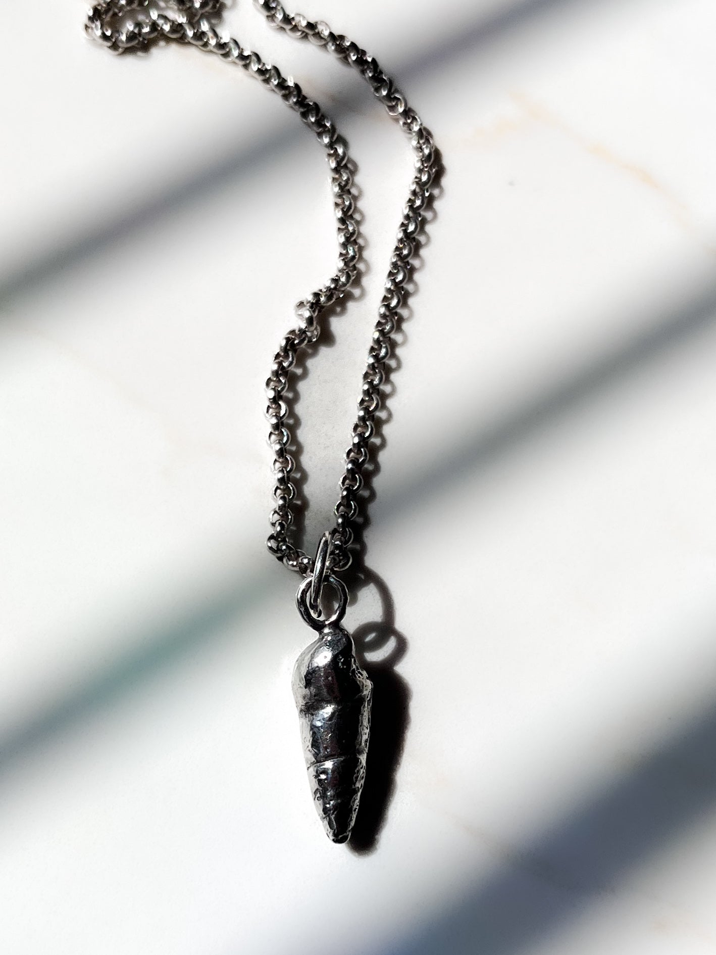 Mini Screw Shell Charm