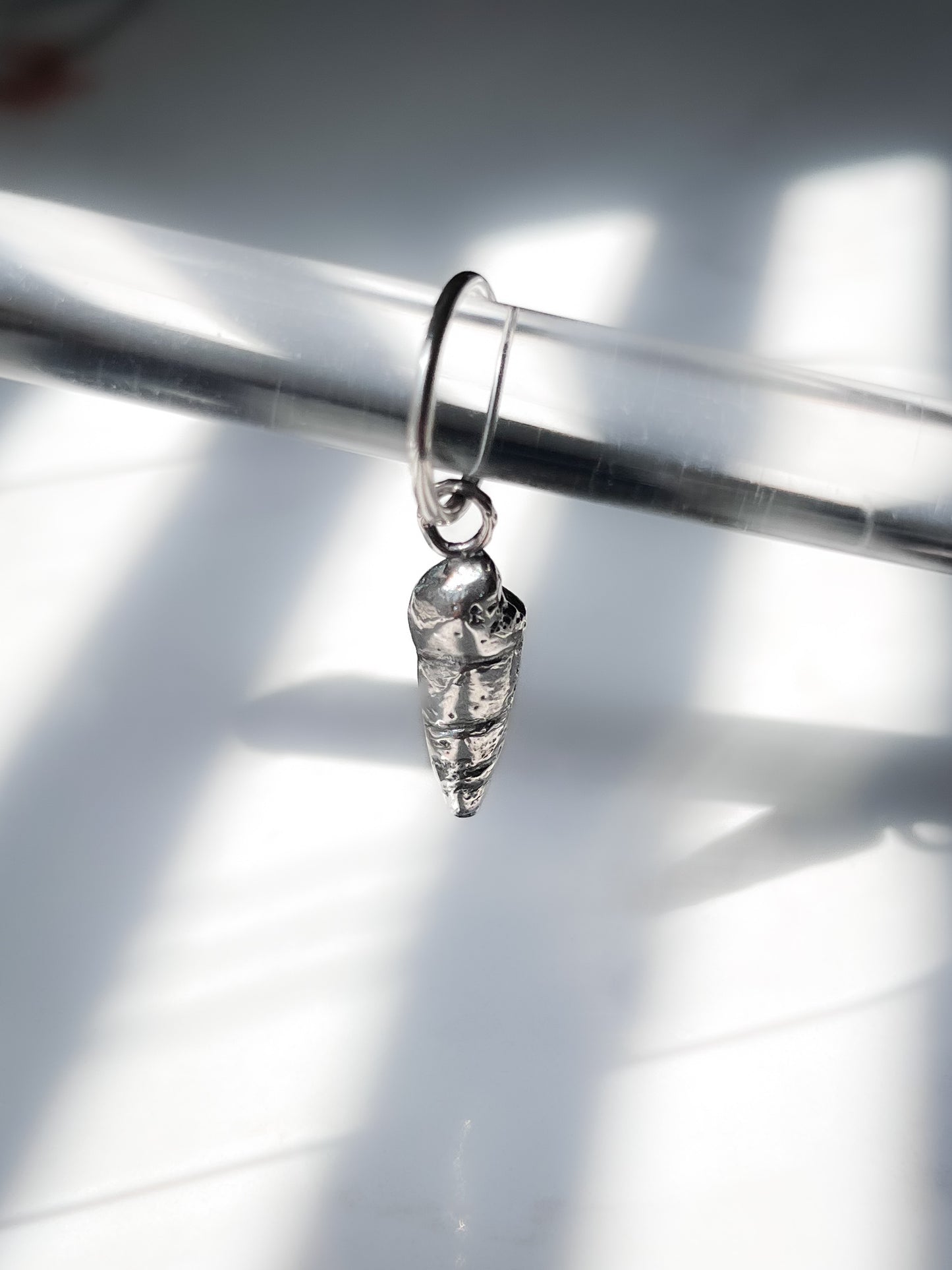 Mini Screw Shell Charm