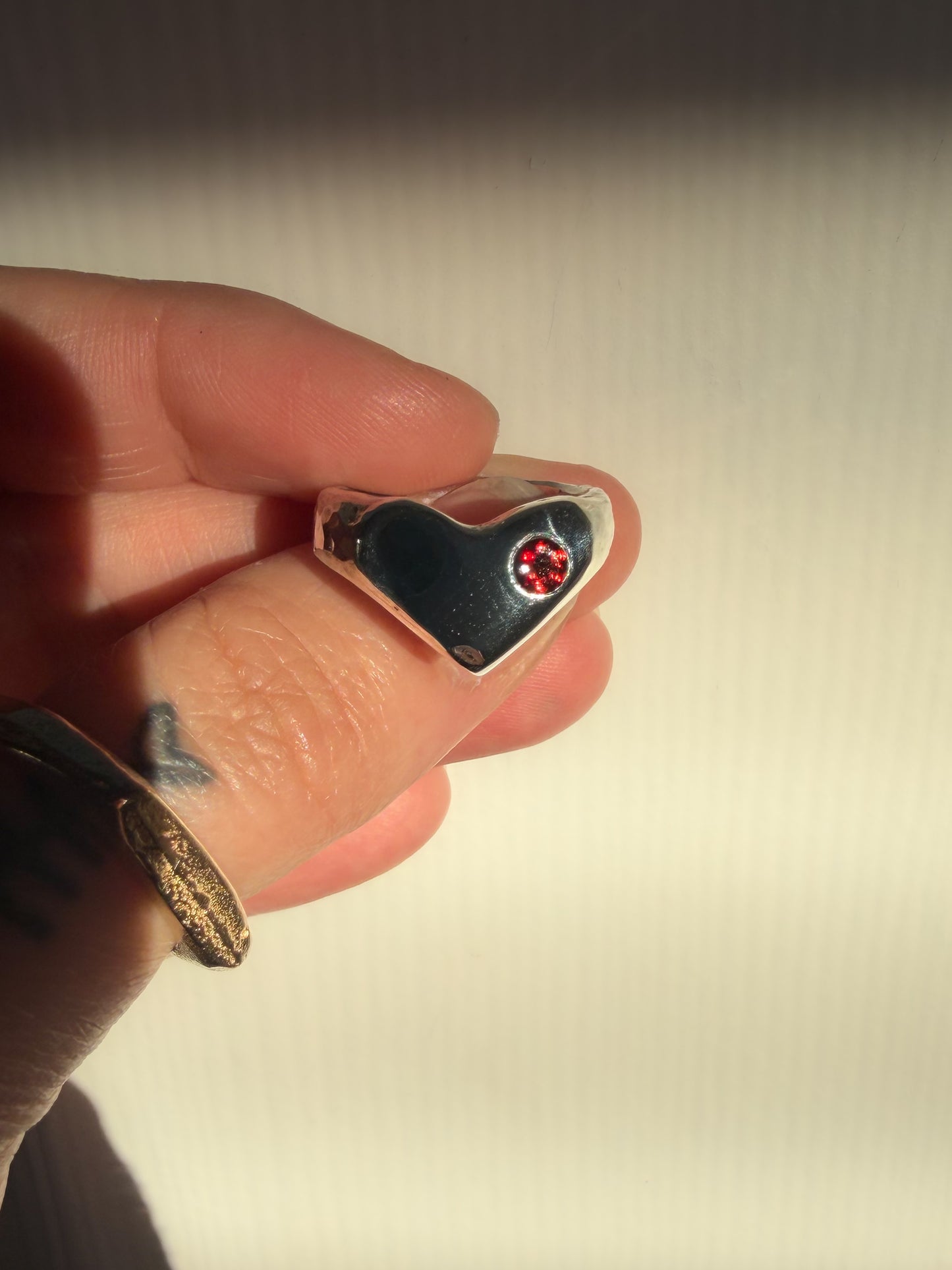 I Heart U Signet Ring