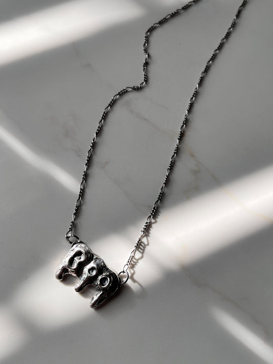 BOO necklace