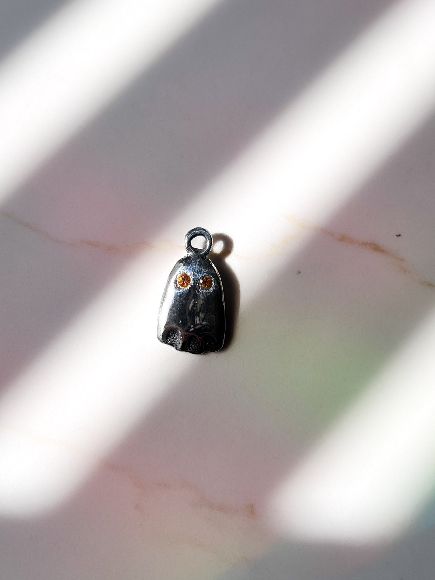Ghost Homie Charm- Sapphire Eyes